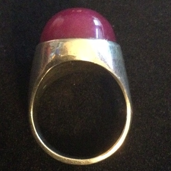 Mens Morrocan Genuine High Quality Ruby Cabocho… - Picture 8 of 13